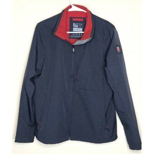 Chick-Fil-A Women's Large Team Style Oobe Blue Red Employee Uniform Jacket
